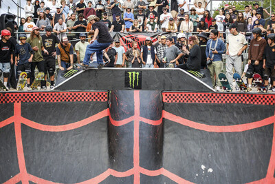 Monster Energy's Trey Wood Claims Best Trick on Monster Energy Obstacle at the 2024 Belco Bowl Jam in Canberra, Australia