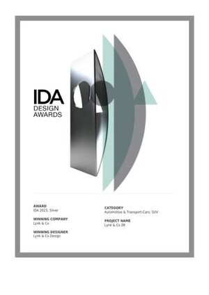 Lynk &amp; Co Wins Top Honors in the IDA's SUV Category