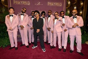 BRUNO MARS DEBUTS THE PINKY RING WITH EXCLUSIVE PARTY AND PERFORMANCE AT BELLAGIO RESORT &amp; CASINO