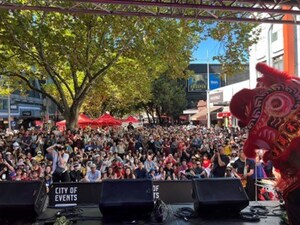 Record Hits: Chinese Lunar New Year Celebration in Melbourne's Chinatown