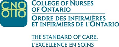 College of Nurses of Ontario logo (Groupe CNW/Ordre des infirmires et infirmiers de l'Ontario)