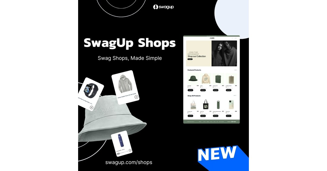 SwagUp Launches The Simplest Way to Create Company Swag Shops