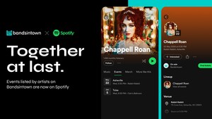 Spotify s'associe à Bandsintown pour booster la découverte de la musique en direct
