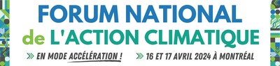 Tout le Qubec se donne rendez-vous au Forum national de l'action climatique pour passer en mode acclration (Groupe CNW/Regroupement national des conseils rgionaux de l'environnement du Qubec (RNCREQ))