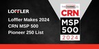 Loffler Companies Named to CRN's 2024 MSP 500 Pioneer 250 List for Eighth Consecutive Year