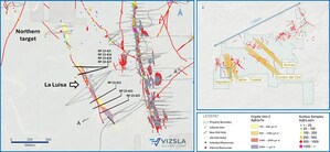 VIZSLA SILVER REPORTS ADDITIONAL HIGH-GRADE INTERCEPTS AT LA LUISA