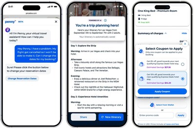 With major upgrades to Priceline's GenAI assistant Penny, and 30+ new Trip Intelligence features, Priceline improves the travel experience with the industry's most comprehensive set of AI tools