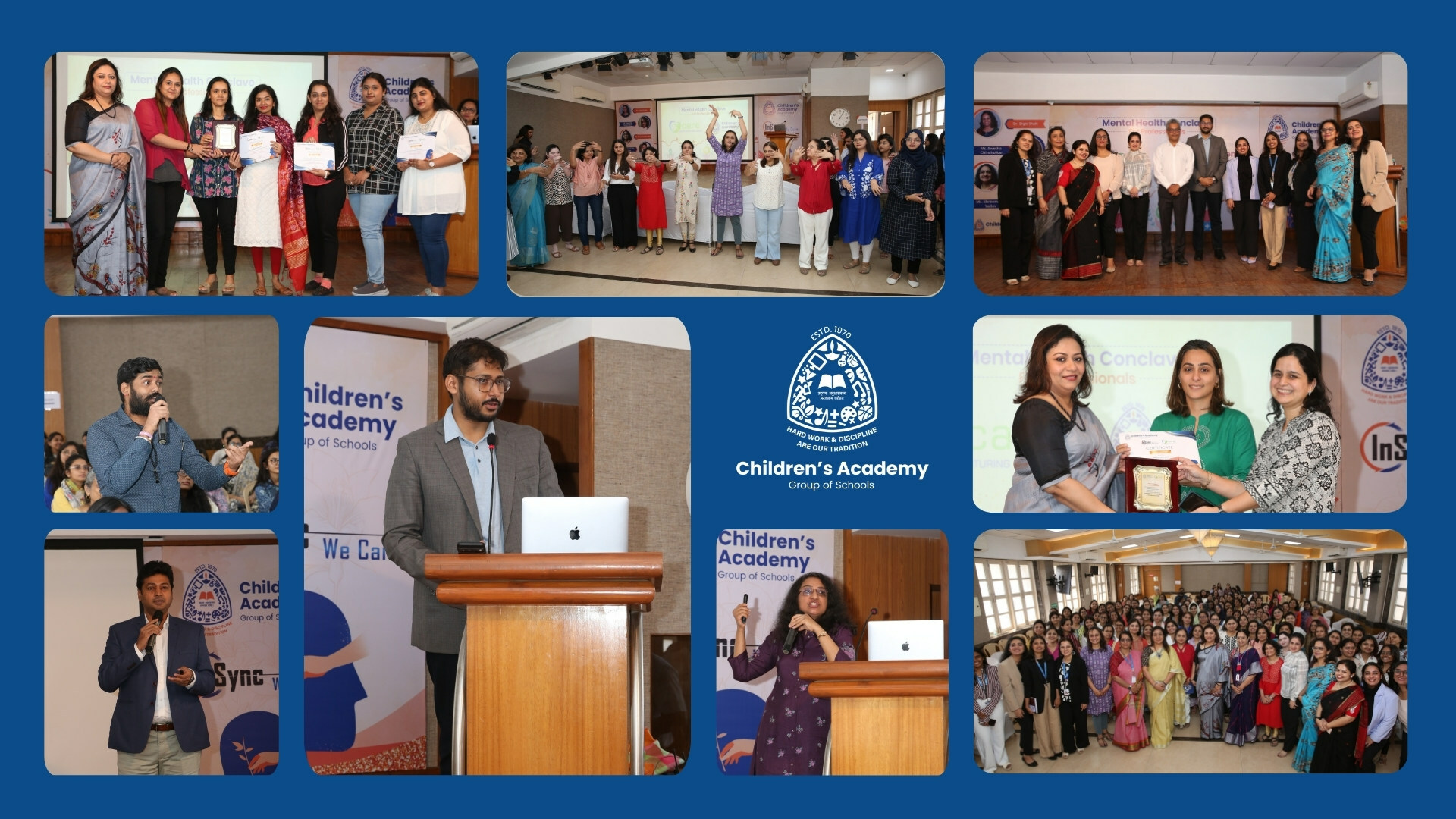 Children's Academy Group of Schools Hosts Successful Third Edition of Mental Health Conclave 'InSync - We Care'