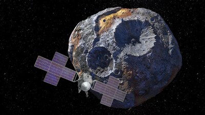 Psyche Spacecraft Asteroid Composite
(Image credit: NASA/JPL-Caltech/ASU)