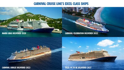 Carnival Cruise Line's Excel Class Ships