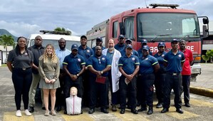American Canadian School of Medicine Partners with Community to Train Fire Department