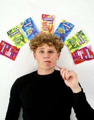 YouTube star Ryan Trahan and better-for-you candy startup, JOYRIDE, launch first-ever low-sugar Sour Strips