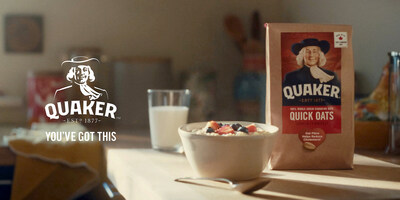 Quaker® Launches First-Ever Global Brand Platform - 'You’ve Got This' (PRNewsfoto/PepsiCo)