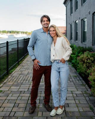 Haverhill and Andrej at HAVERHILL's Rhode Island Studio