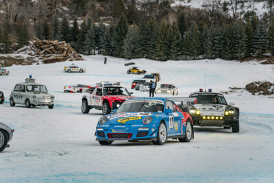 The Inaugural North American F.A.T. Ice Race Driven by Mobil 1 Takes Over Aspen, CO with 50 Specialty, Rare Cars and Expert Racers (Credit: Mark Riccioni)