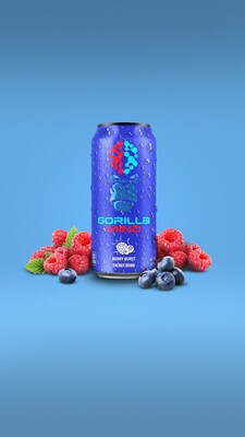 Gorilla Mind Berry Burst Energy Drink is an all-new, GNC-exclusive flavor launch.