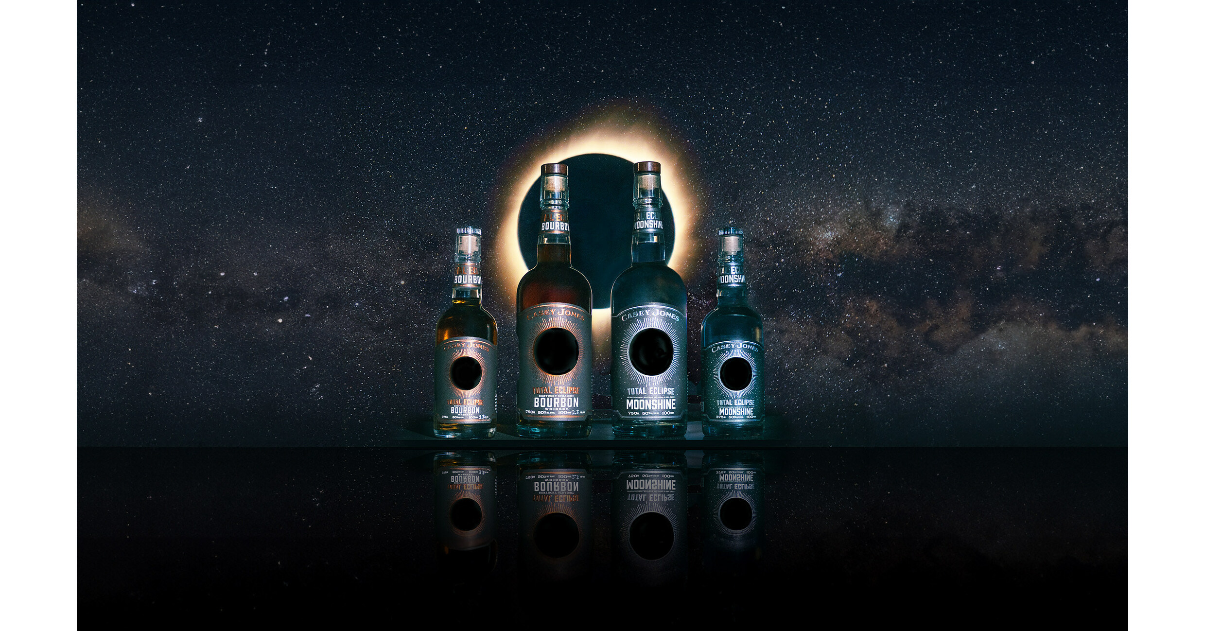 Casey Jones Distillery Launches Total Eclipse Bourbon and Reissues