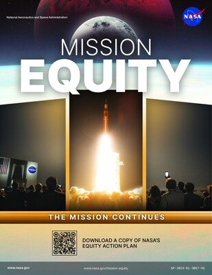 The cover of the 2023 NASA Equity Action Plan. Credits: NASA