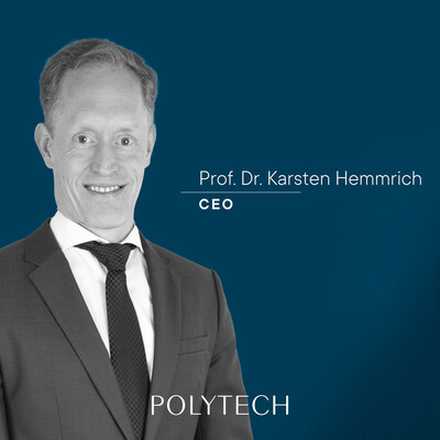 Prof. Dr. Karsten Hemmrich Appointed as CEO of POLYTECH Health & Aesthetics