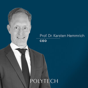 Prof. Dr. Karsten Hemmrich Appointed as CEO of POLYTECH Health &amp; Aesthetics