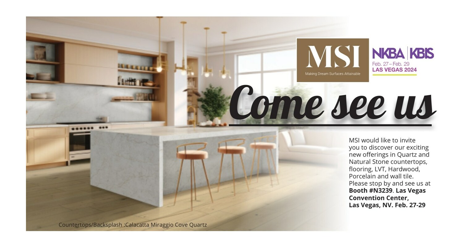 MSI Is Ready to Showcase Its Latest Products And Trends at KBIS 2024 in