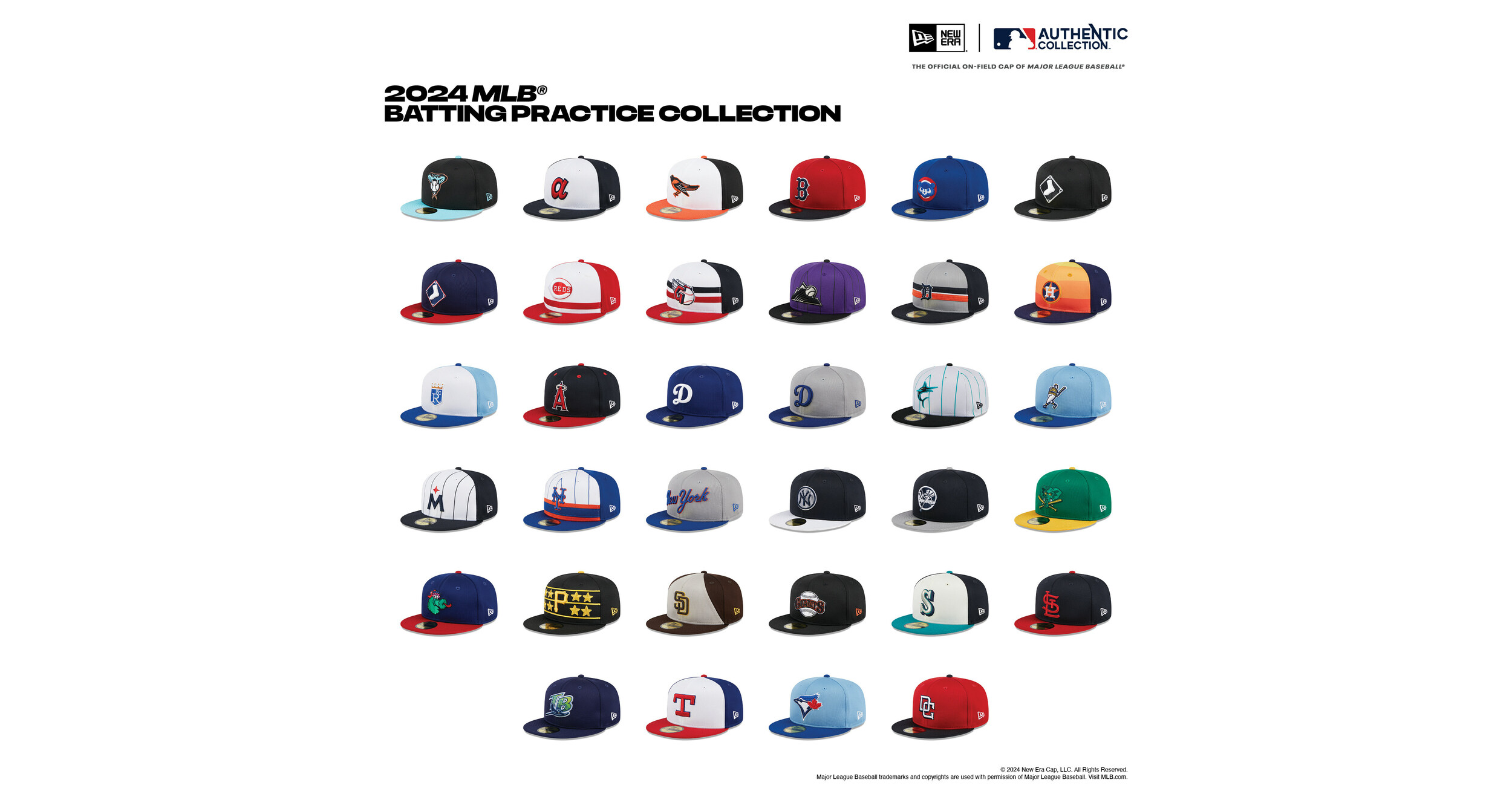 New Era Cap introduces new collections for 2024 Major League Baseball
