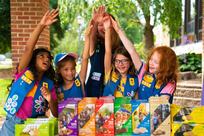 GSUSA invites communities across the nation to celebrate National Girl Scout Cookie Weekend, February 16?18, during which consumers nationwide can purchase cookies in person from Girl Scouts at any local booth as well as order cookies for direct shipment to their front door using the Girl Scout Cookie Finder. As always, all Girl Scout Cookie proceeds stay local with councils and troops to power life-changing experiences year-round for Girl Scouts.