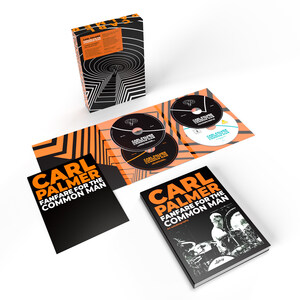 CARL PALMER'S 'FANFARE FOR THE COMMON MAN' DELUXE CAREER SPANNING 3 x CD &amp; BLU-RAY BOX SET