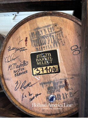 Award-Winning Distillery Buffalo Trace Selects Premium Barrel for Holland America Line