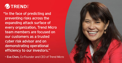 CEO of Trend Micro, Eva Chen