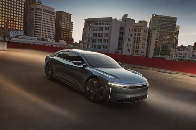 Now starting at $69,900, the Lucid Air Pure RWD is priced as Lucid originally envisioned and represents extraordinary value. The Air Pure features a sleek exterior design that reflects Air’s title as the most aerodynamic car currently on the market. It offers an exceptional estimated driving range of up to 410 miles – more than any other electric sedan on the market from any brand besides Lucid. On the inside, its luxurious and spacious interior features sustainably sourced quality materials.