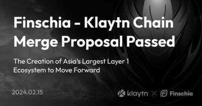 Klaytn and Finschia Merge Proposal Passes, Creating Asia’s Largest Blockchain Ecosystem