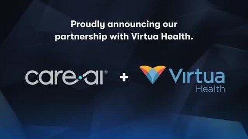 Virtua Health partners with care.ai for enterprise-wide implementation of AI-Enabled Virtual Care Solutions for Patients