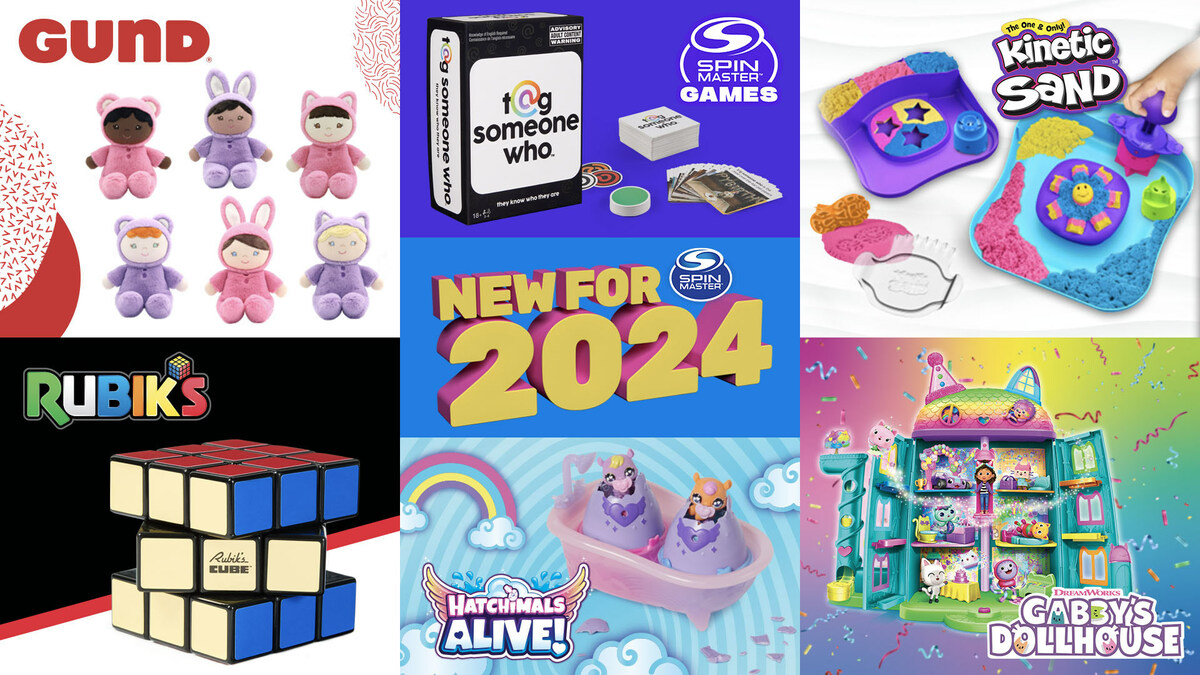 Spin Master Reveals 2024 Top Toy Trends - Jam Packed with