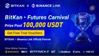World's Largest Crypto Broker, BitKan & Top Exchange Partnered For $100,000 Futures Carnival