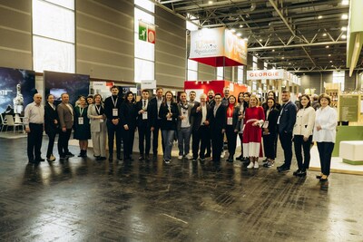 Representatives of the Moldovan wineries reunited under the country brand Wine of Moldova at Vinexpo Paris 2024