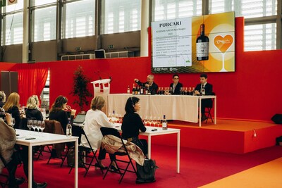 Wine of Moldova tasting during the masterclass organized at Vinexpo Paris 2024