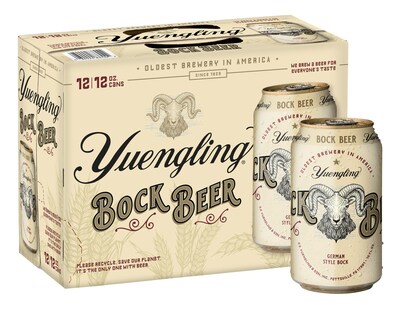 In honor of the 195 years of brewing great beers milestone, D.G. Yuengling & Son, Inc. is bringing back a late winter and spring favorite, Yuengling Bock.