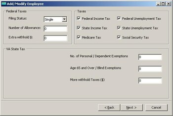 Flexible employee tax option