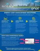 Energy market volatility is affecting how large organizations plan and manage their energy use. Today, Enel announces our demand response offering will integrate Pwrstream, an @Arcus Power Corp software that provide real-time analytics on energy costs that leads to better real-time energy management decisions. It offers new market intelligence that will unlock the full power of demand response for our customers (CNW Group/ARCUS Power)