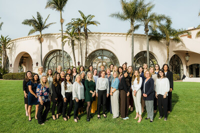 Mission Wealth’s Women On A Mission Group At The 2023 Firm Retreat In Santa Barbara, CA.
