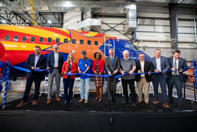 Southwest Airlines celebrates the completion of an expanded Technical Operations Facility in Phoenix.