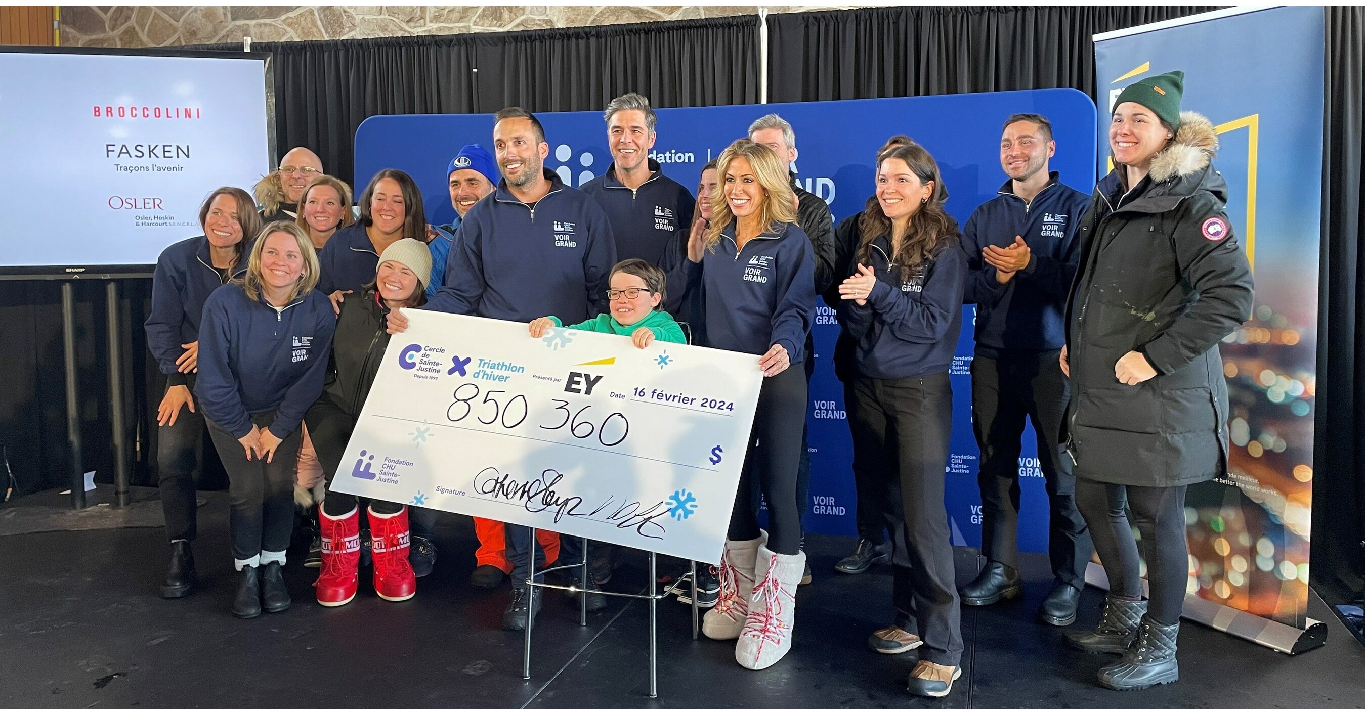 CHU Sainte-Justine Foundation's Winter Triathlon raises record $850,360 ...