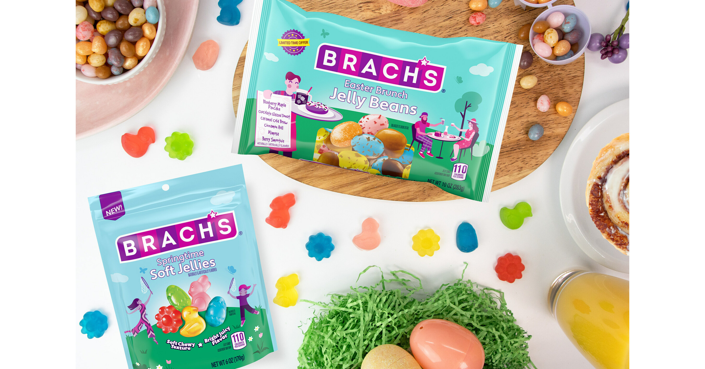 Just In Time for Springtime Celebrations, BRACH'S® Launches New Easter  Brunch Jelly Beans with Flavors Inspired by All Your Favorite Breakfast  Treats