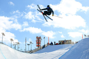 Monster Energy's Brendan Mackay Takes Second Place in Men's Freeski Halfpipe at the 2024 Calgary Snow Rodeo