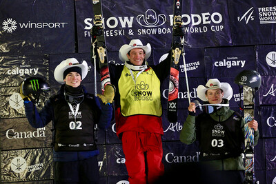 Monster Energy's Brendan Mackay Takes Second Place in the Men’s Freeski Halfpipe at the 2024 Calgary Snow Rodeo competition in Canada