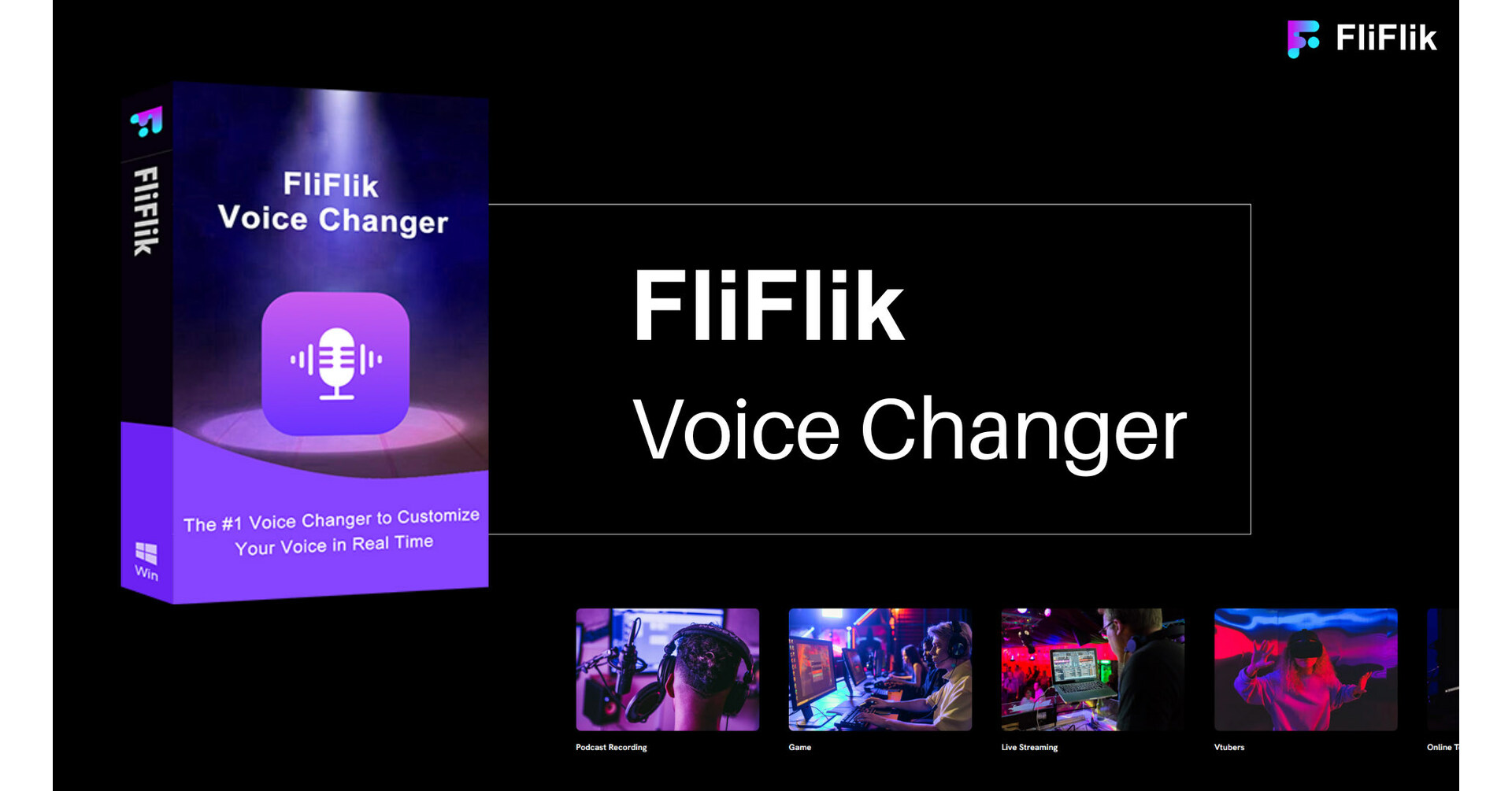 FliFlik Voice Changer - The Ultimate Tool for Real-Time Voice Transformation