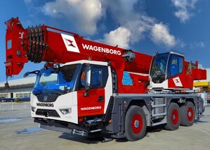 La première grue tout-terrain hybride de 60 tonnes au monde de XCMG vient renforcer la flotte de Wagenborg Nedlift