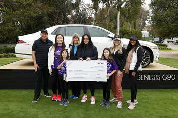 GENESIS GIVES DONATES $300,000 TO FIRST TEE, GIRLS ON THE RUN, AND THE U.S. SOCCER FOUNDATION AT THE 2024 GENESIS INVITATIONAL.
