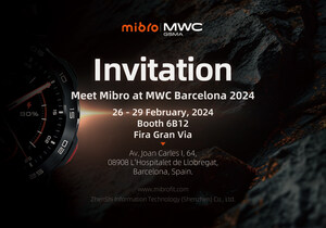Mibro to Debut New Product at MWC Barcelona 2024